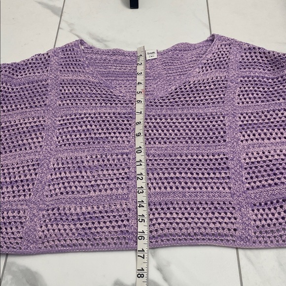 Lavender Knit Women's Sweater - Picture 10 of 11